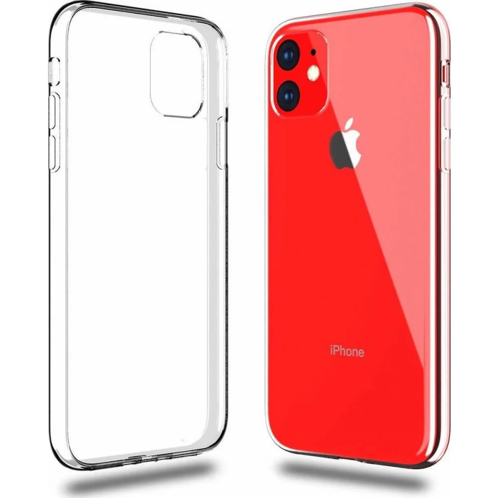 Φωτογραφία προϊόντος: Back Cover Σιλικόνης Διάφανο (iPhone 11)