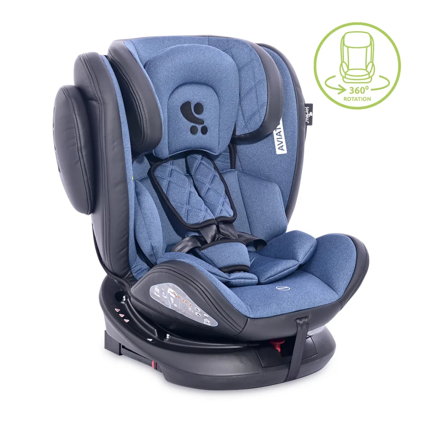 Φωτογραφία προϊόντος: LORELLI - CAR SEAT AVIATOR ISOFIX 0-36KG BLACK + BLUE - 10071302168