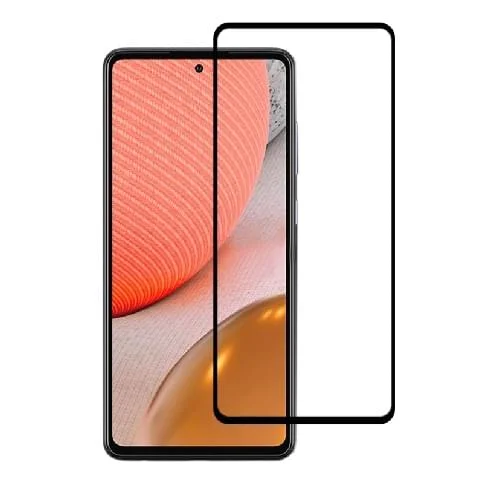 Φωτογραφία προϊόντος: Full Cover Full Glue Προστασία Οθόνης Tempered Glass 9H για Samsung Galaxy A72 / A72 5G - Μαύρο-oem