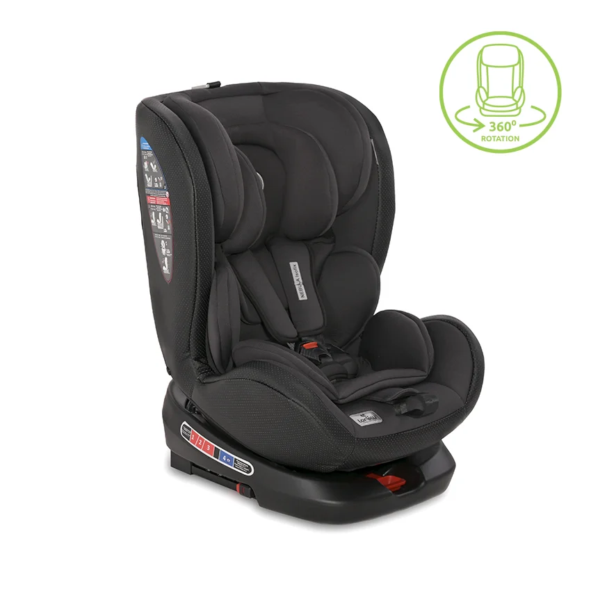 Φωτογραφία προϊόντος: LORELLI - CAR SEAT NEBULA ISOFIX 0-36 KG ROT.BLACK LEATHER - 10071382352