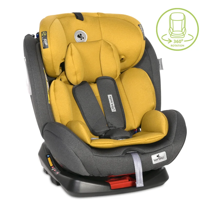 Φωτογραφία προϊόντος: LORELLI - CAR SEAT LYRA ISOFIX 0-36 KG BLACK+LEMON CURRY - 10071452341
