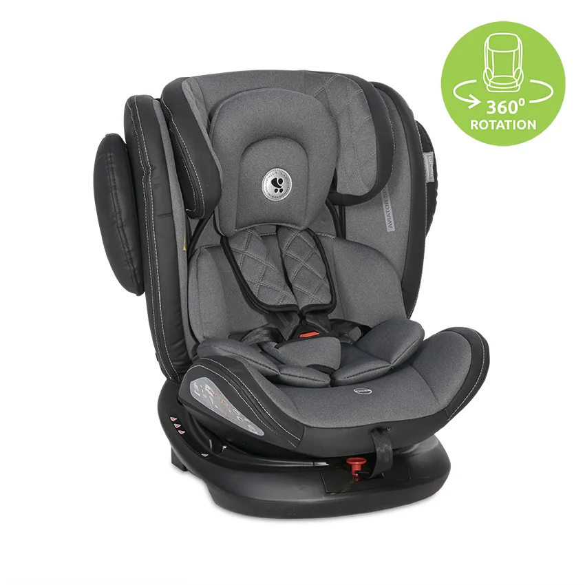 Φωτογραφία προϊόντος: LORELLI - CAR SEAT AVIATOR ISOFIX 0-36KG BLACK+DARK GREY - 10071302335