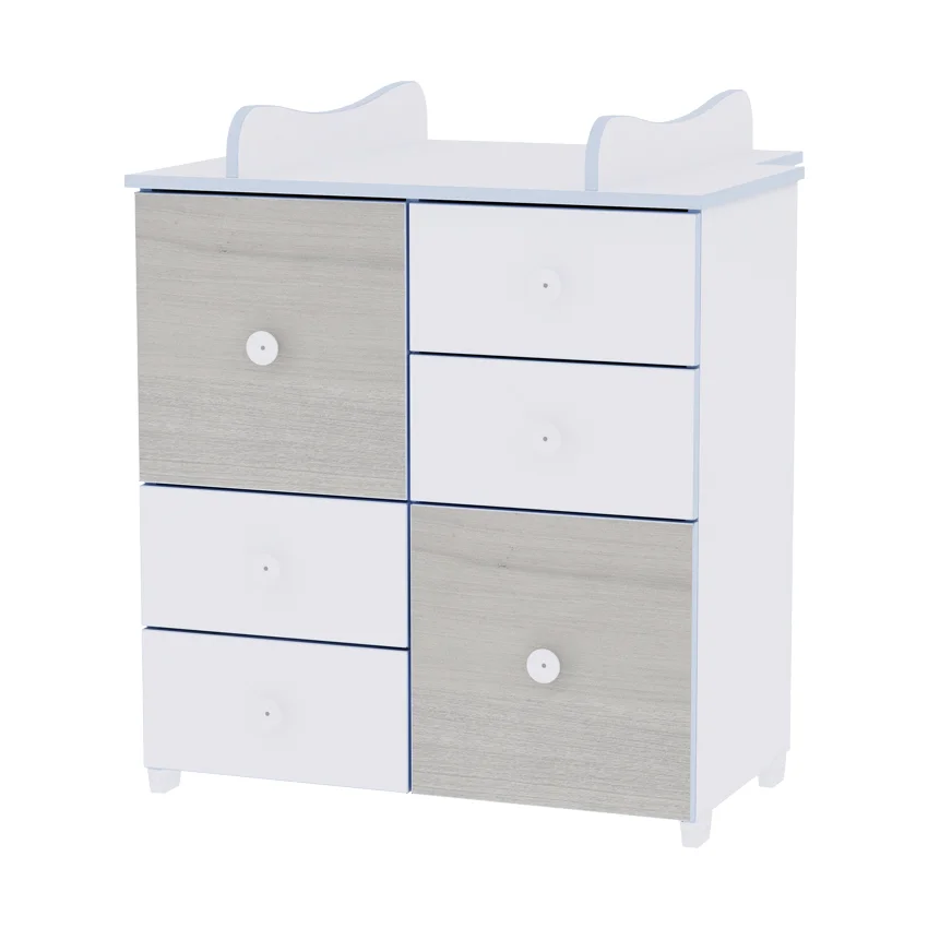Φωτογραφία προϊόντος: LORELLI - CUPBOARD NEW COLOUR WHITE/BLUE ELM - 10170110033A
