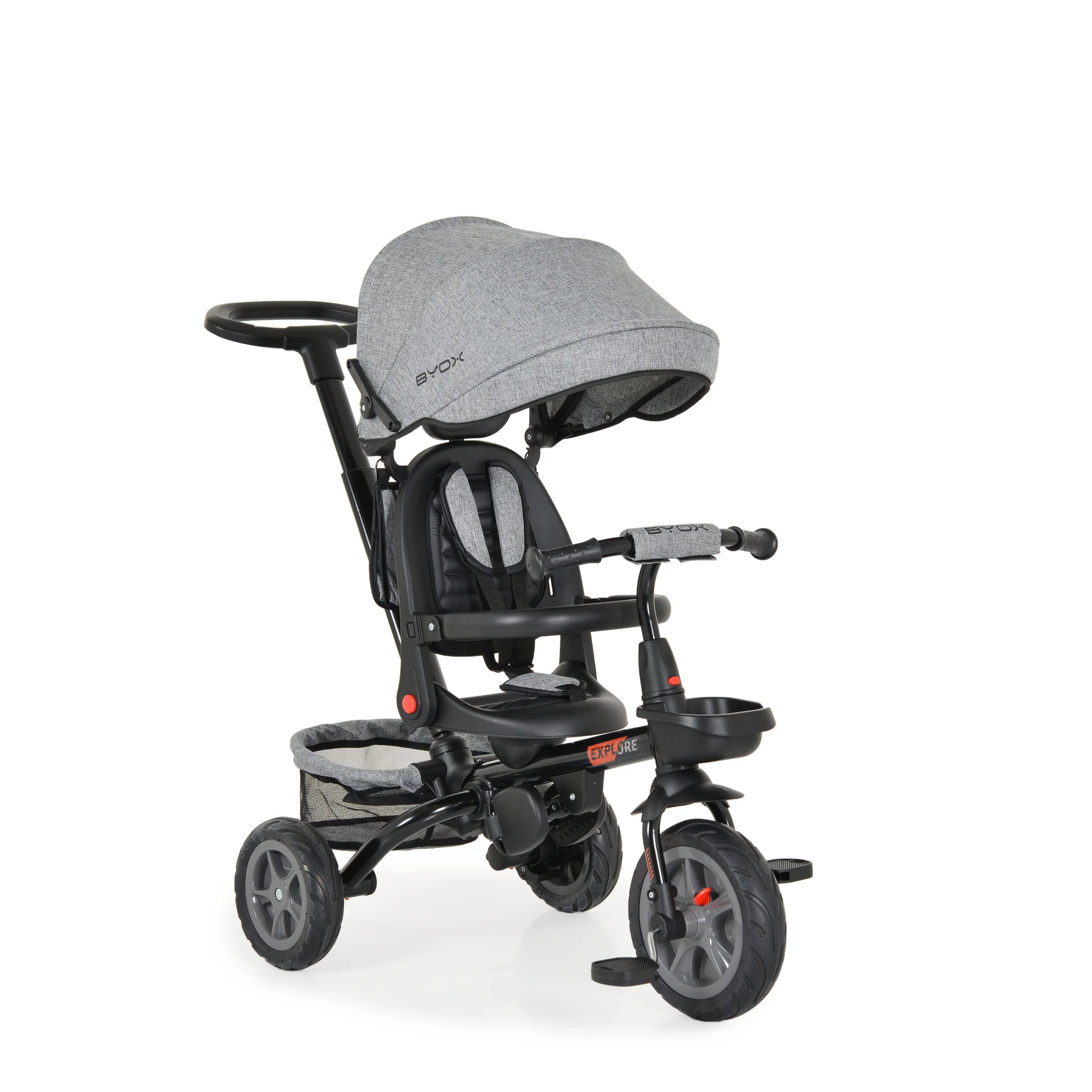 Φωτογραφία προϊόντος: BYOX - Tricycle Explore grey - 3800146231057