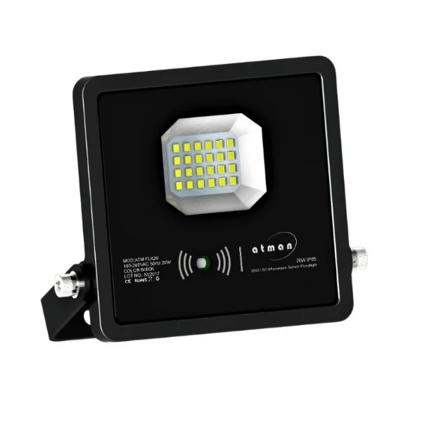 Φωτογραφία προϊόντος: Προβολέας Led SMD 20W 2200LM 230V Super Slim Σειρά K Ψυχρό 6000K