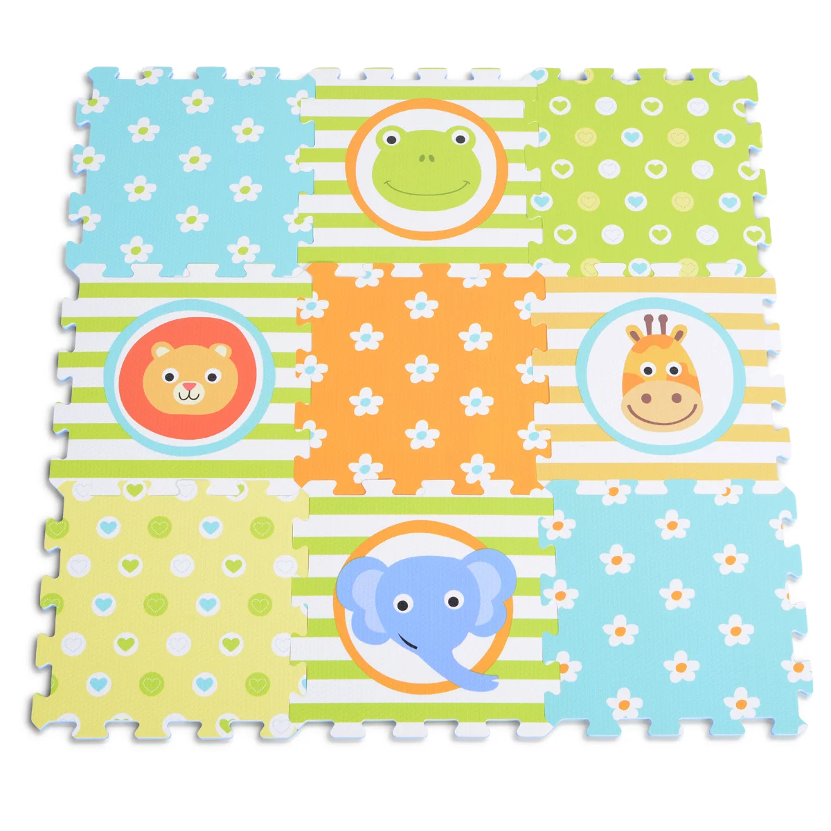 Φωτογραφία προϊόντος: MONI TOYS - Moni Toys 3063 9 pcs HT printed puzzle animal - 3800146221744