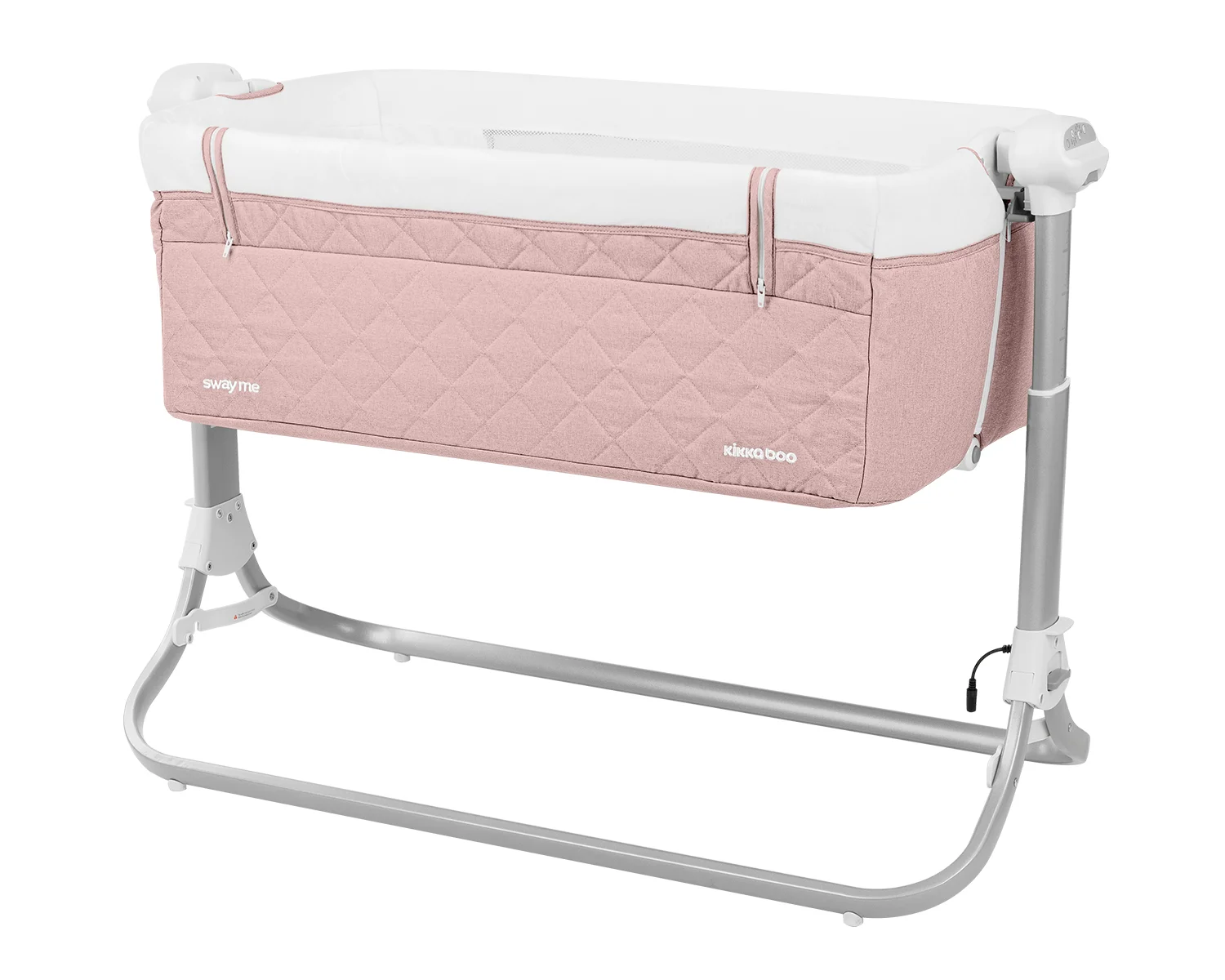 Φωτογραφία προϊόντος: Kikka Boo - Electrical bedside crib Sway Me Pink - 31003020067