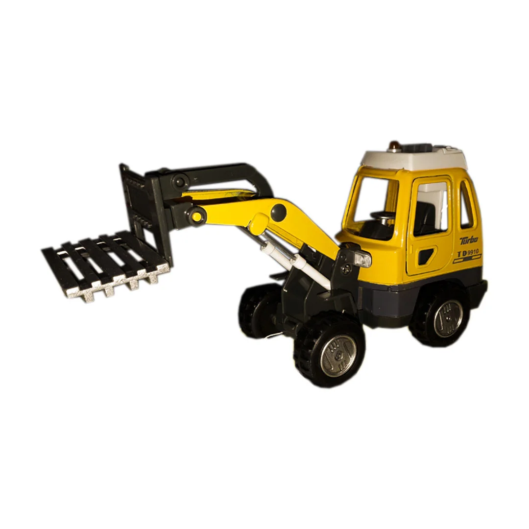Φωτογραφία προϊόντος: 12107 Goki Vehicle Sonic Machine Κλάρκ με φως και ήχο κίτρινο