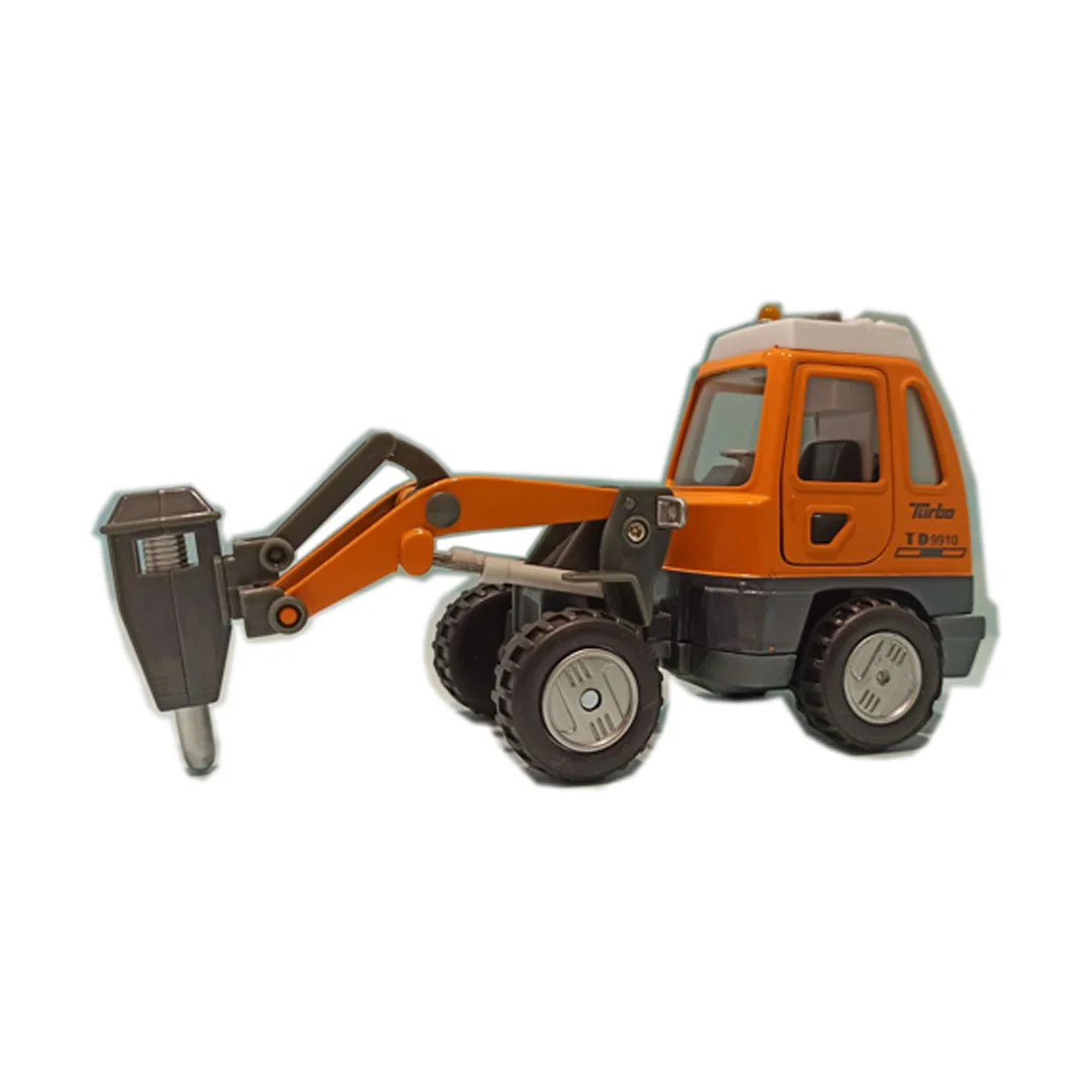 Φωτογραφία προϊόντος: 12107 Goki Vehicle Sonic Machine Κομπρεσέρ με φως και ήχο πορτοκαλί