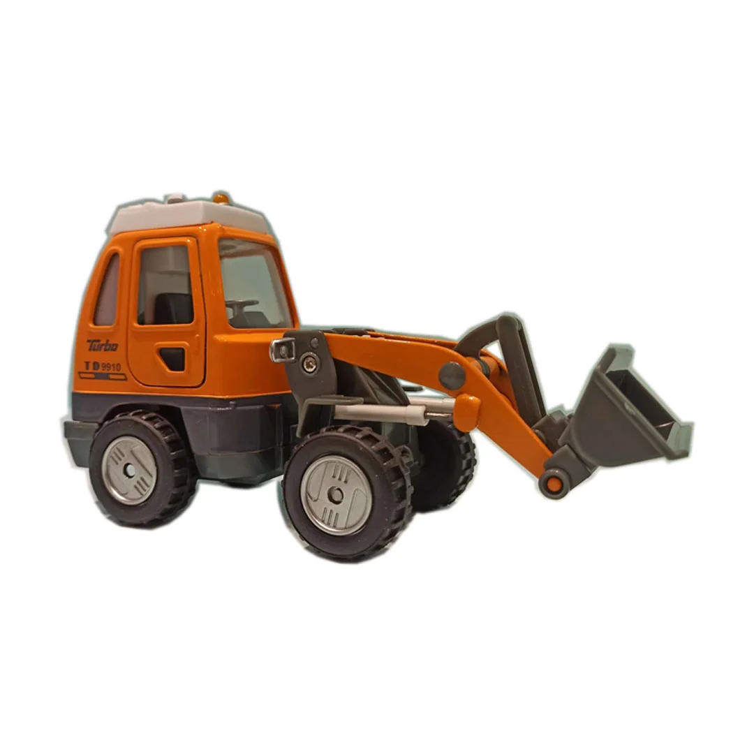 Φωτογραφία προϊόντος: 12107 Goki Vehicle Sonic Machine Μπουλντόζα με φως και ήχο πορτοκαλί