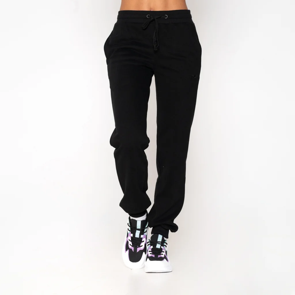 Φωτογραφία προϊόντος: Fila Stacy Cuffed Rib Pant APJC0027 Black Γυναικείο Παντελόνι
