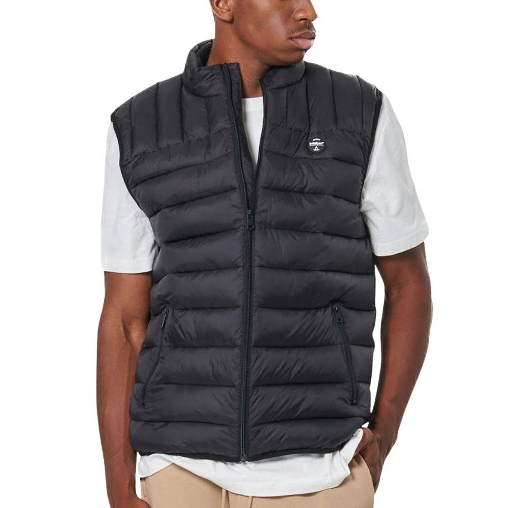 Φωτογραφία προϊόντος: 073534-01-BLACK - BODY ACTION MEN'S LIGHTWEIGHT QUILTED VEST BLACK Color
