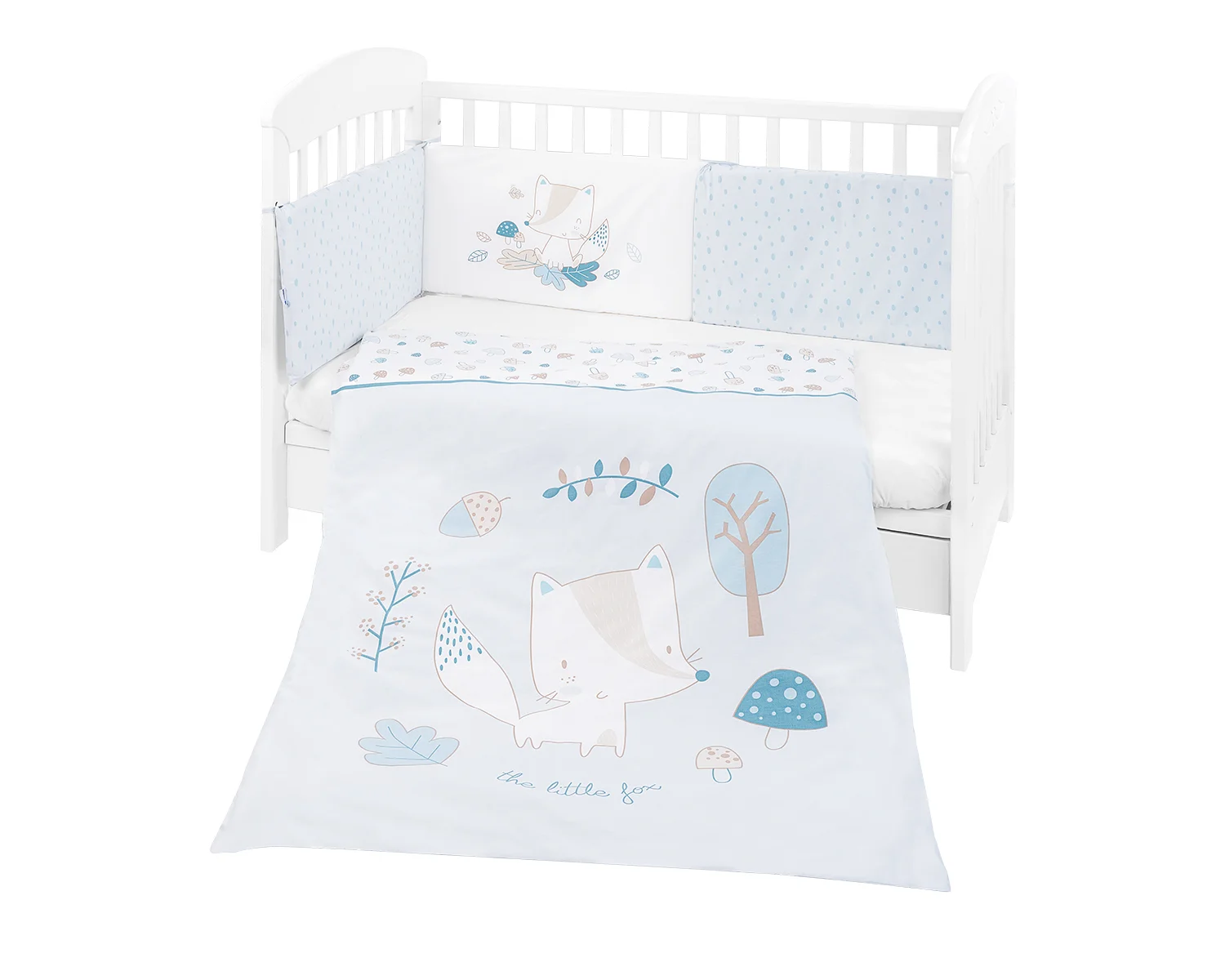 Φωτογραφία προϊόντος: Kikka Boo - Bedding set 2pcs EU style 60/120 Little Fox - 41101020107