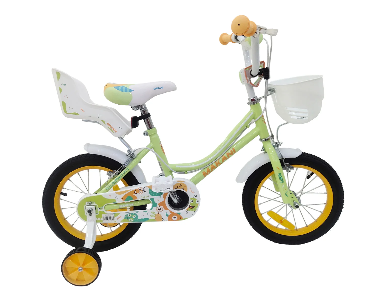 Φωτογραφία προϊόντος: Kikka Boo - Makani Children Bicycle 14" Norte Green - 31006040074