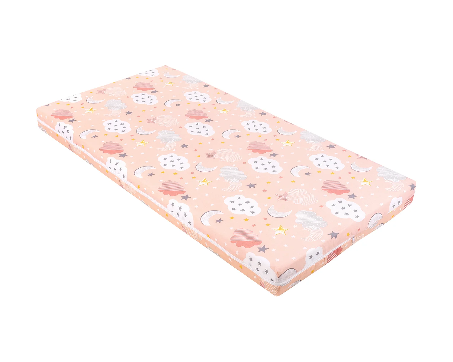 Φωτογραφία προϊόντος: Kikka Boo - Mattress Fantasia Plus 60x120x6cm Clouds Peach - 41107030027