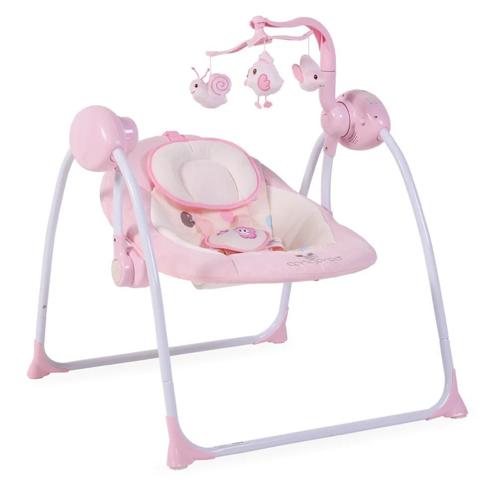 Φωτογραφία προϊόντος: CANGAROO - Electric swing Baby swing + pink - 3800146247119