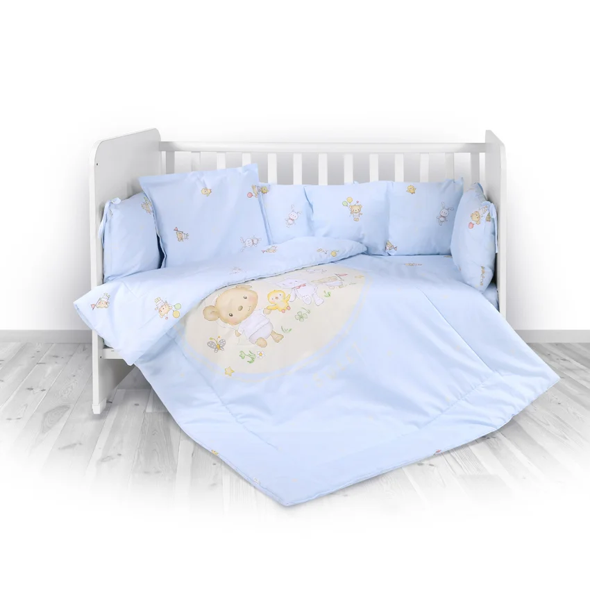 Φωτογραφία προϊόντος: LORELLI - SET LILY 60/120 RANFORCE PP BEAR PARTY BLUE - 20800143701