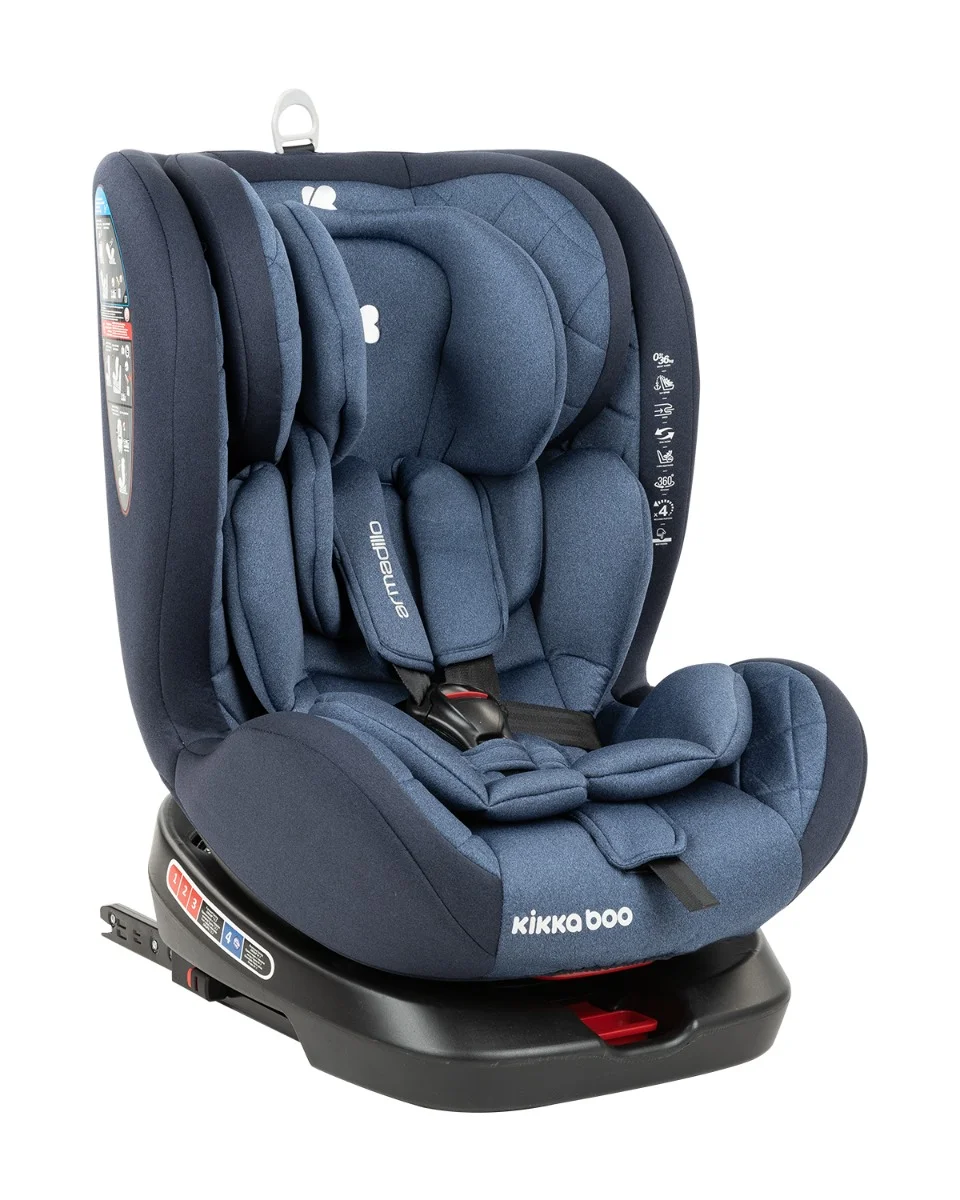 Φωτογραφία προϊόντος: Kikka Boo - Car seat 0-1-2-3 (0-36 kg) Armadillo ISOFIX Blue - 31002070066