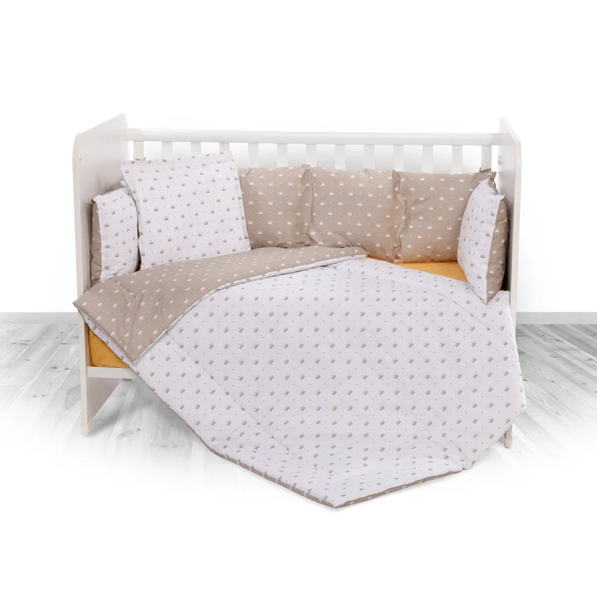 Φωτογραφία προϊόντος: LORELLI - SET LILY 60/120 RANFORCE CROWNS LATTE - 20800144801