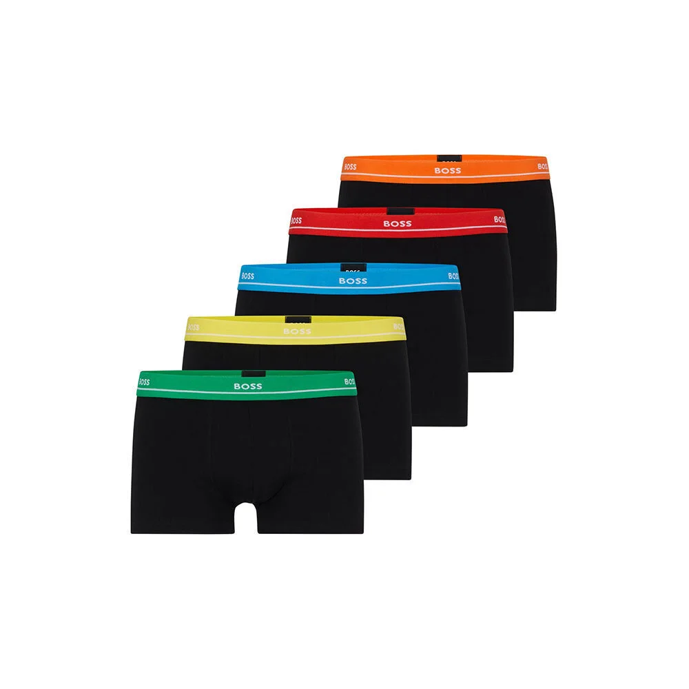 Φωτογραφία προϊόντος: Ανδρικό Boxer Cotton Stretch 5pack BOSS 50489616-999 Μαύρο