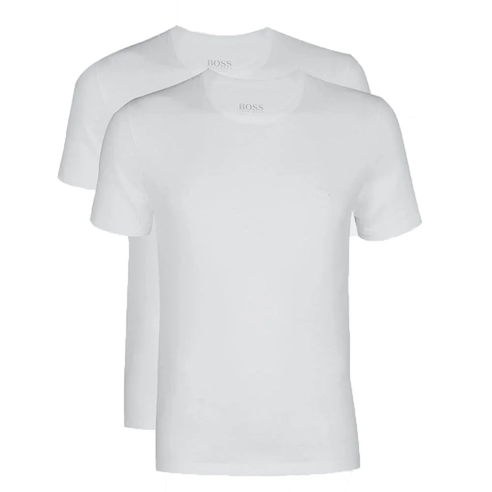 Φωτογραφία προϊόντος: Ανδρικό T-Shirt Regular Fit 2pack BOSS 50475294-100 Λευκό