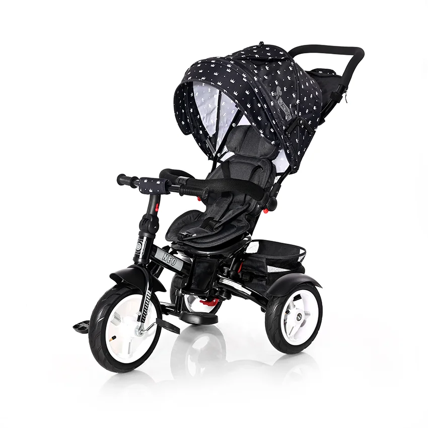 Φωτογραφία προϊόντος: LORELLI - CHILDREN TRICYCLE NEO AIR BLACK CROWNS - 10050342106