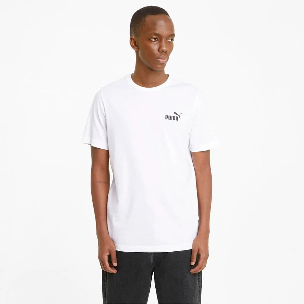 Φωτογραφία προϊόντος: PUMA ESSENTIALS SMALL LOGO T-SHIRT ΑΣΠΡΟ