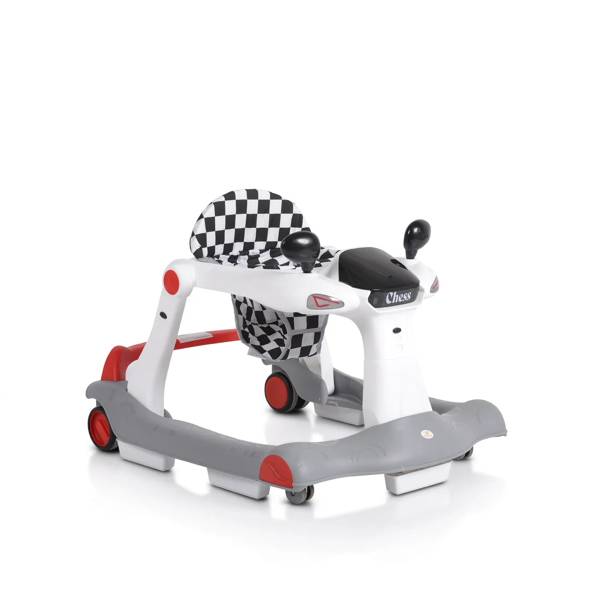 Φωτογραφία προϊόντος: CANGAROO - Baby walker Chess 2 in 1 red - 3800146244101
