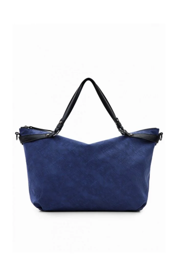 Φωτογραφία προϊόντος: Desigual Large logo bag 22WAXPA4-5031 Blue