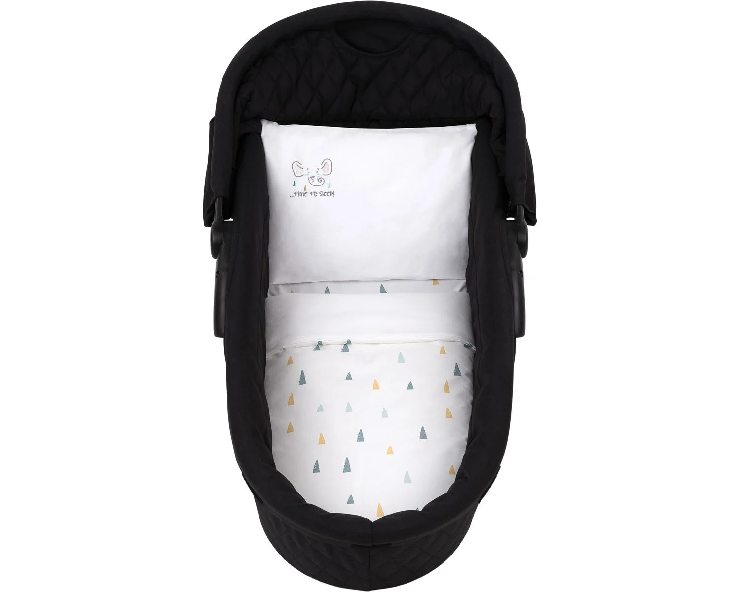 Φωτογραφία προϊόντος: Kikka Boo - Bedding set for carry cot 6pcs Elephant Time - 41101060081