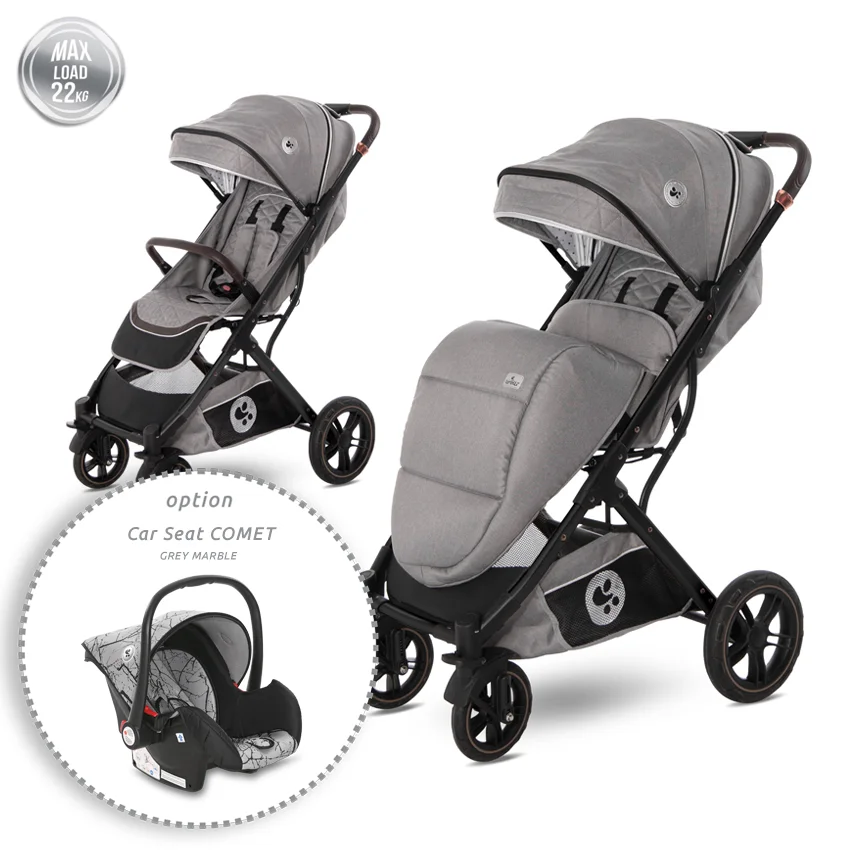Φωτογραφία προϊόντος: LORELLI - BABY STROLLER STORM OPALINE GREY - 10021692185