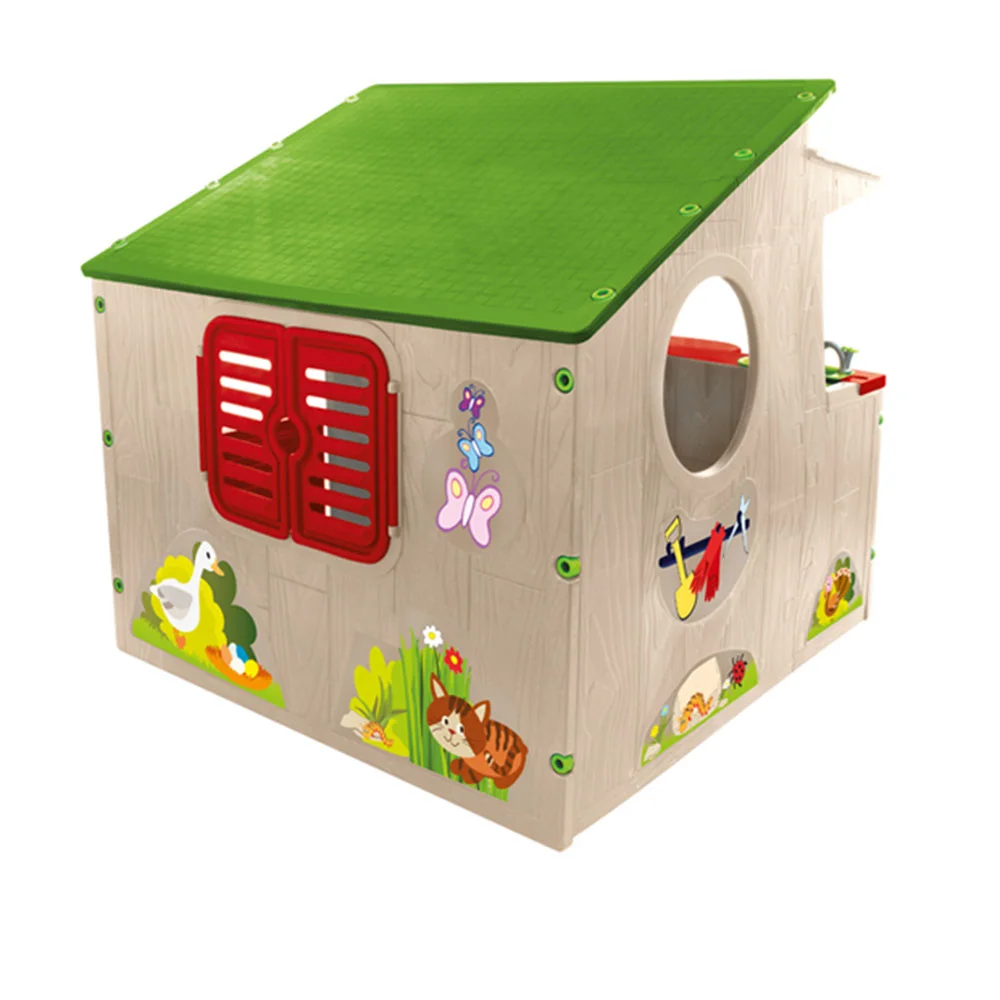 Φωτογραφία προϊόντος: MOCHTOYS - Mochtoys 11392 Garden house with kitchen - 5907442113921