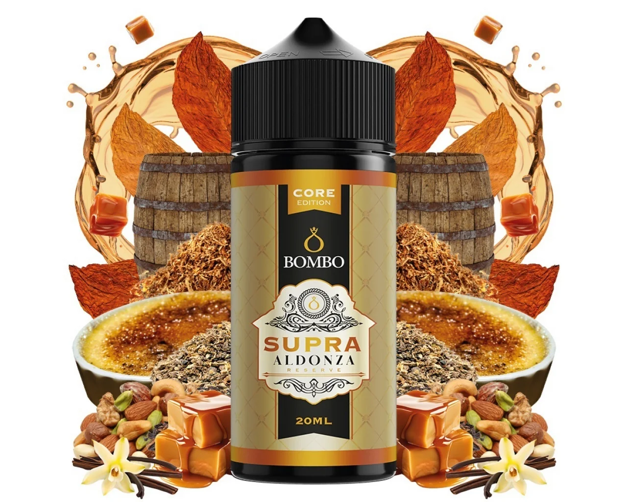 Φωτογραφία προϊόντος: Bombo Platinum Tobaccos Supra Aldonza 20ml/120ml