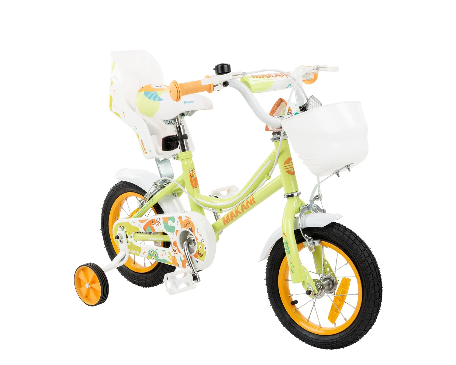 Φωτογραφία προϊόντος: Kikka Boo - Makani Children Bicycle 12`` Norte Green - 31006040072