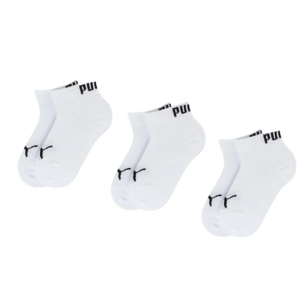 Φωτογραφία προϊόντος: 194011001-300 - PUMA 907375 KIDS QUARTER 3P WHITE Color