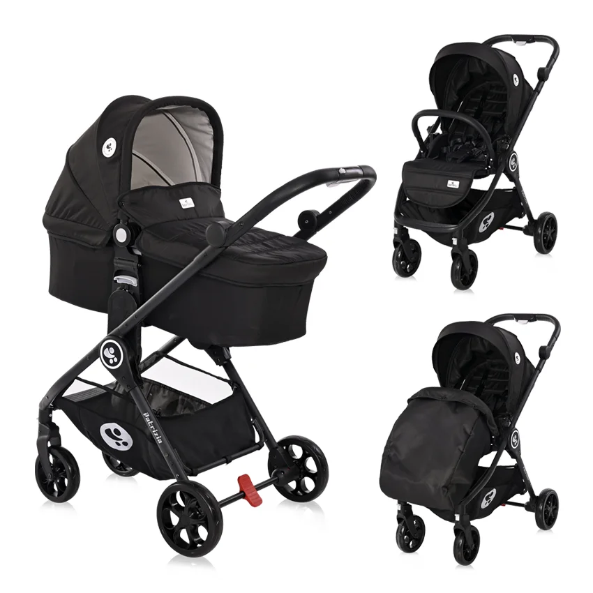 Φωτογραφία προϊόντος: LORELLI - BABY STROLLER PATRIZIA BLACK - 10021652106