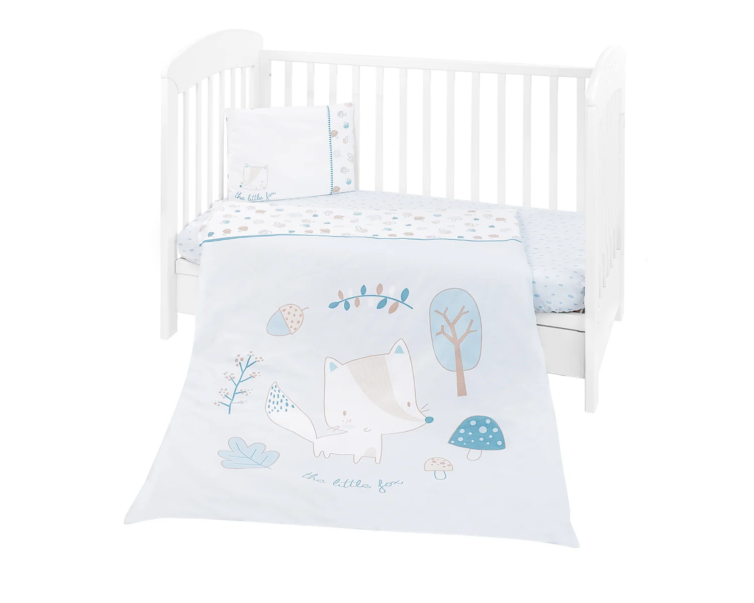 Φωτογραφία προϊόντος: Kikka Boo - Bedding set 3pcs Little Fox - 41101030142