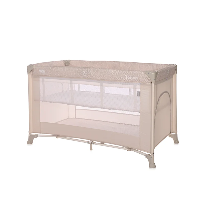 Φωτογραφία προϊόντος: LORELLI - BABY COT TORINO 2 LAYERS FOG STRIPED ELEMENTS - 10080462212