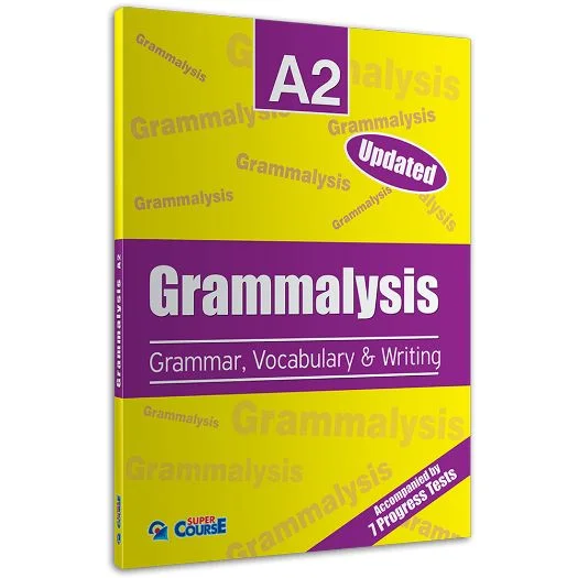 Φωτογραφία προϊόντος: SUPERCOURSE GRAMMALYSIS A2 GRAMMAR +amp; VOCABULARY SB