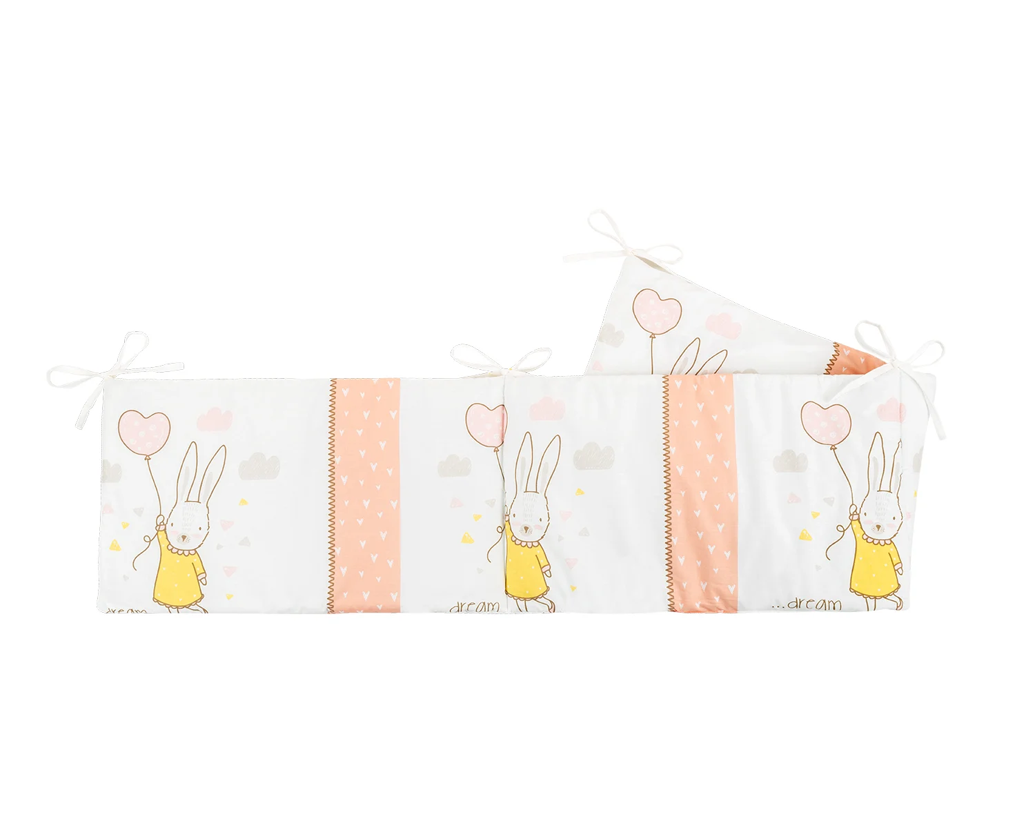 Φωτογραφία προϊόντος: Kikka Boo - Soft bumper Rabbits in Love 180cm - 41101080022