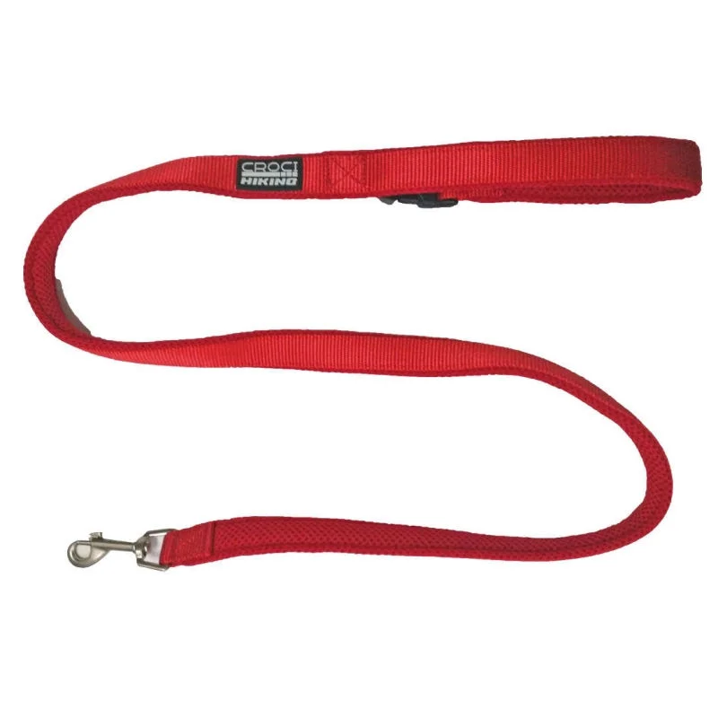 Φωτογραφία προϊόντος: CROCI ΟΔΗΓΟΣ HIKING LEASH REFLECTIVE ΚΟΚΚΙΝΟΣ 2 x 120cm