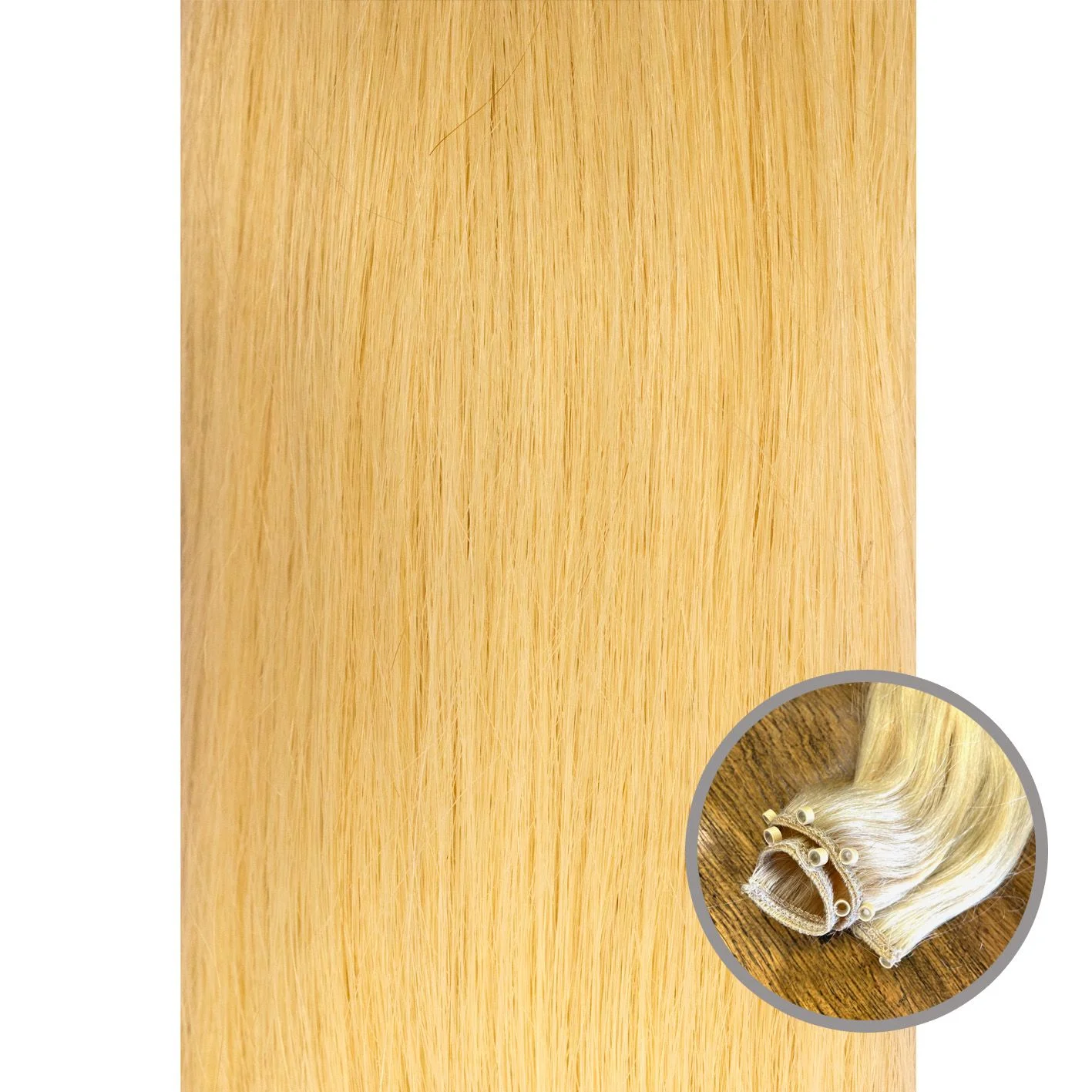Φωτογραφία προϊόντος: Velvet Hair Extensions – Ring Weft | 50-55εκ #1001