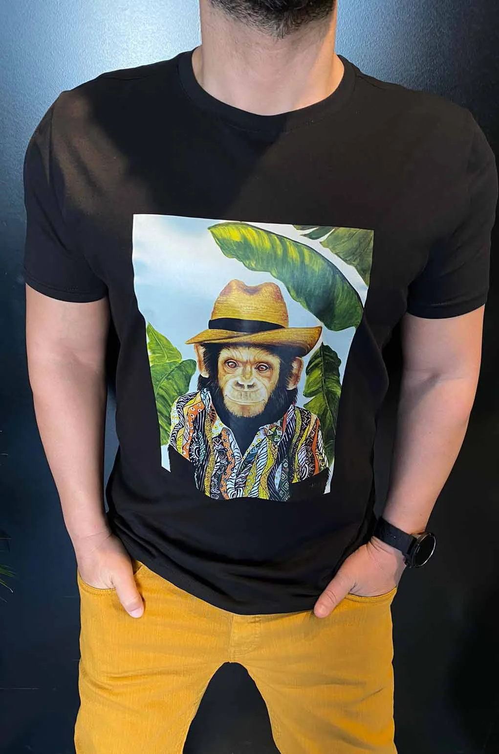 Φωτογραφία προϊόντος: T-Shirt Μαύρο 7702