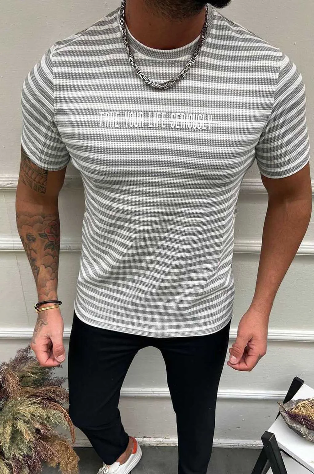 Φωτογραφία προϊόντος: T-Shirt Ριγέ 23001