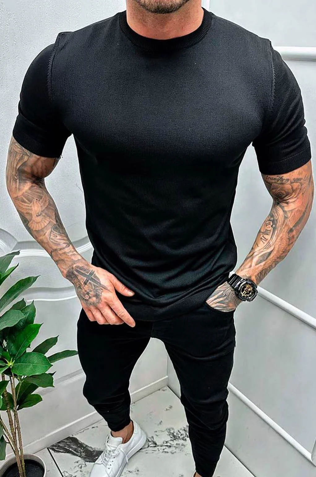 Φωτογραφία προϊόντος: T-Shirt Μαύρο 1066