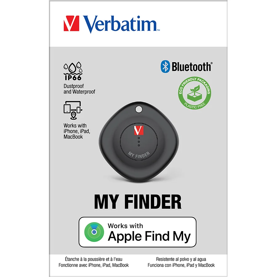 Φωτογραφία προϊόντος: Verbatim My Finder Bluetooth Tracker MYF-01 Black - 32130