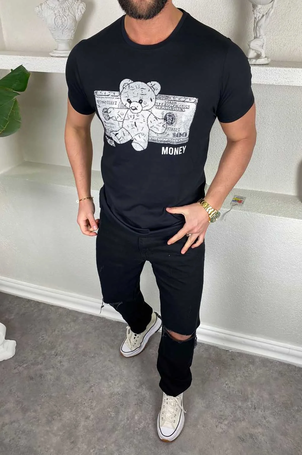 Φωτογραφία προϊόντος: T-Shirt Μαύρο 21415