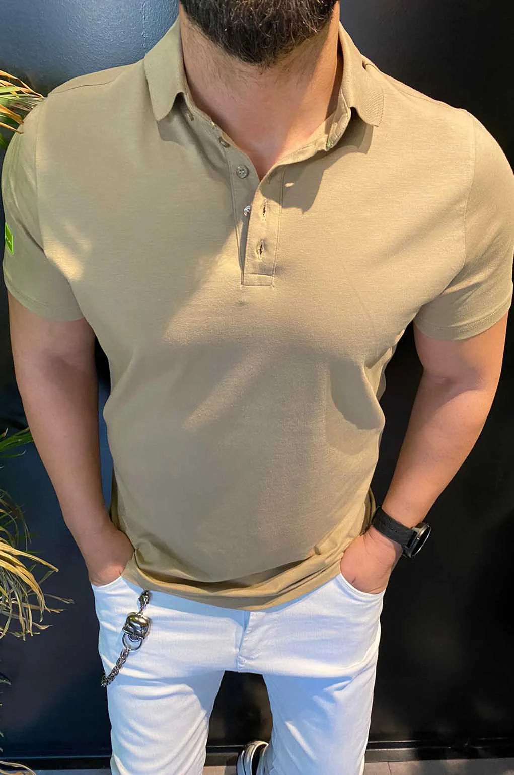 Φωτογραφία προϊόντος: Polo T-shirt Εκρού 7715