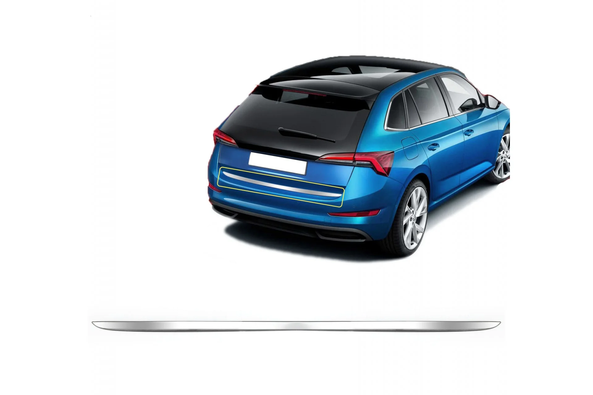 Φωτογραφία προϊόντος: S-dizayn SKODA KAROQ 2017 TRIM ΜΑΡΚΕ ΠΟΡΤ ΜΠΑΓΚΑΖ ΧΡΩΜΙΟ