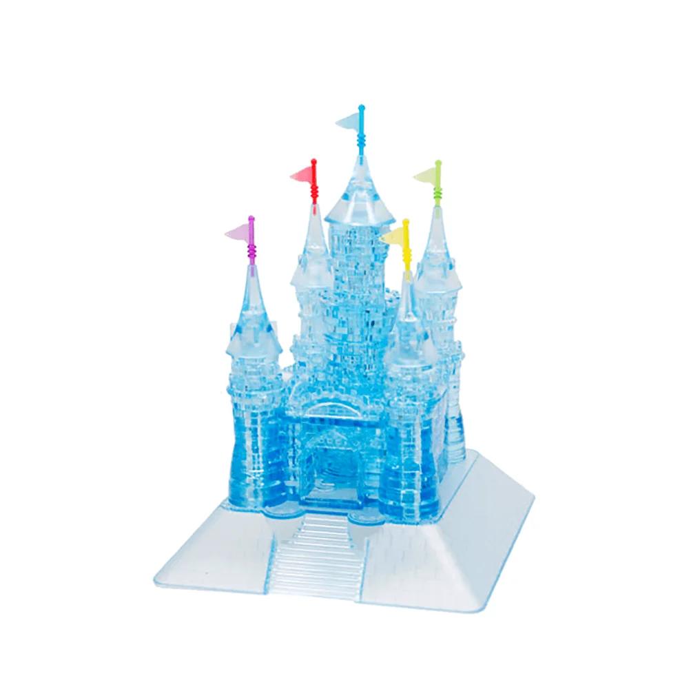Φωτογραφία προϊόντος: Crystal Puzzle Κάστρο Μωβ Μεγάλο (Grand Castle - Dark Blue)